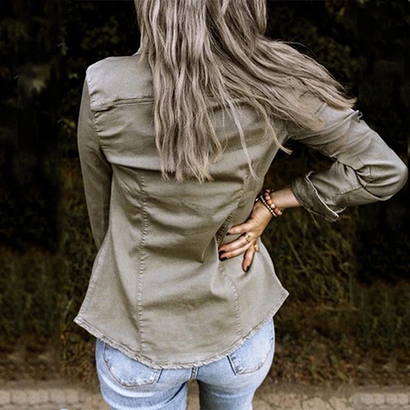 Arya – Lightweight Utility Shirt Jacket