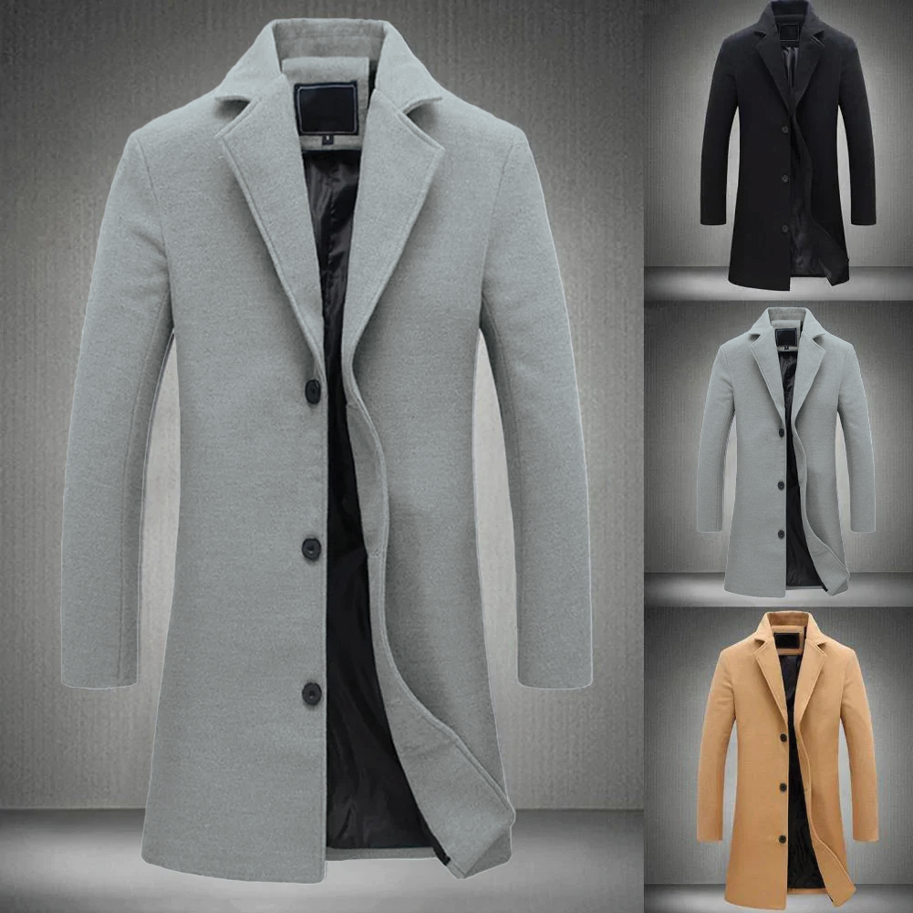 John - Wool Blend Overcoat