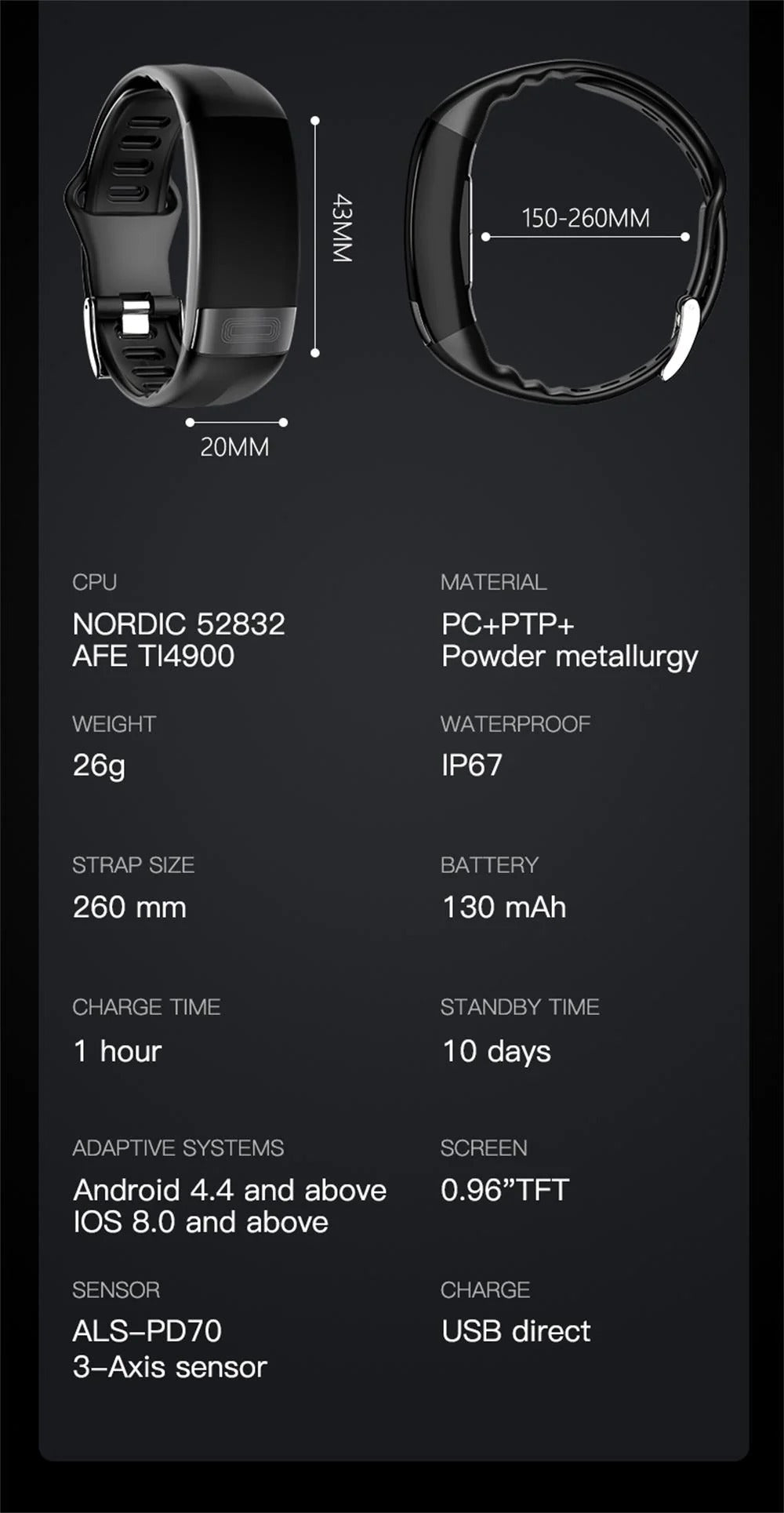 Marcus - Advanced Health Monitor Watch