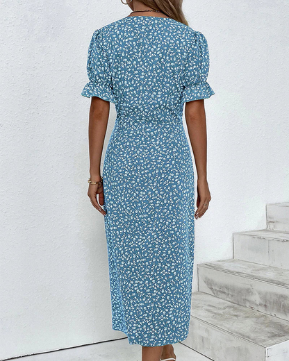 Evelyn - Wrap Midi Dress
