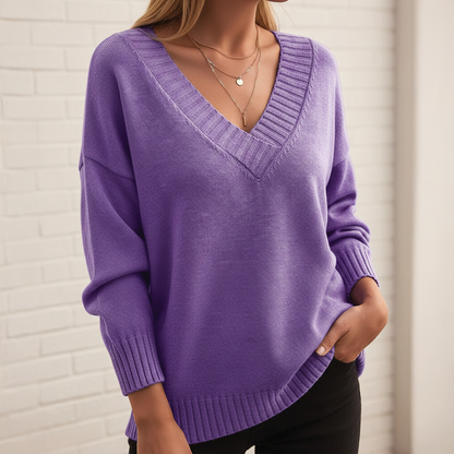 Avery - V-Neck Sweater
