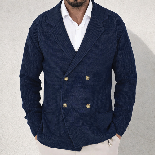 Declan - Double-Breasted Cardigan