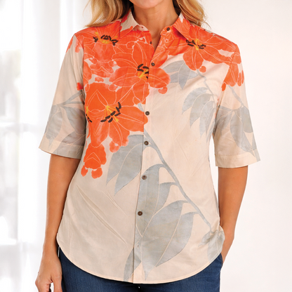 Rachel - Button-Down Summer Blouse