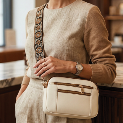 Christine - Vegan Leather Crossbody Shoulder Bag