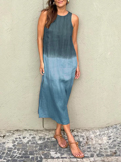 Victoria - Tie-Dye Midi Dress