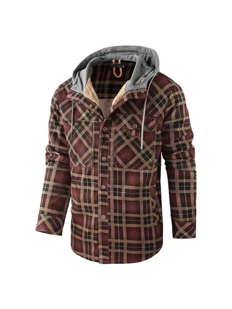 Wyatt - Hooded Checked Jacket VIP