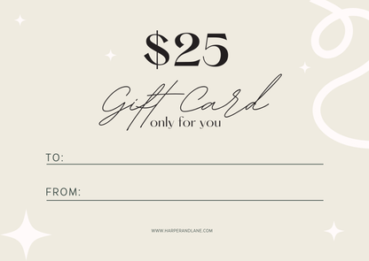 Harper & Lane - Digital Gift Card
