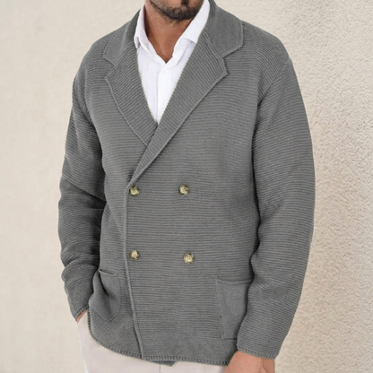Declan - Double-Breasted Cardigan