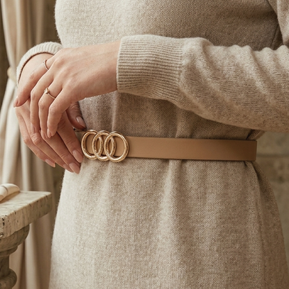 Jill - Adjustable Vegan Leather Belt