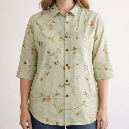 Rachel - Button-Down Summer Blouse