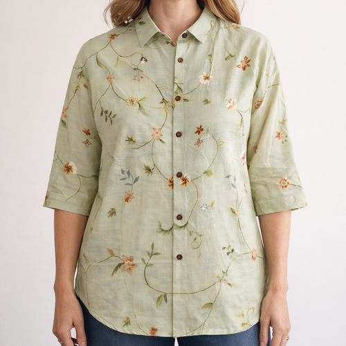 Rachel - Button-Down Summer Blouse