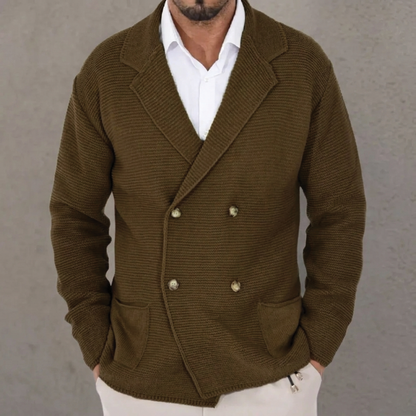 Declan - Double-Breasted Cardigan