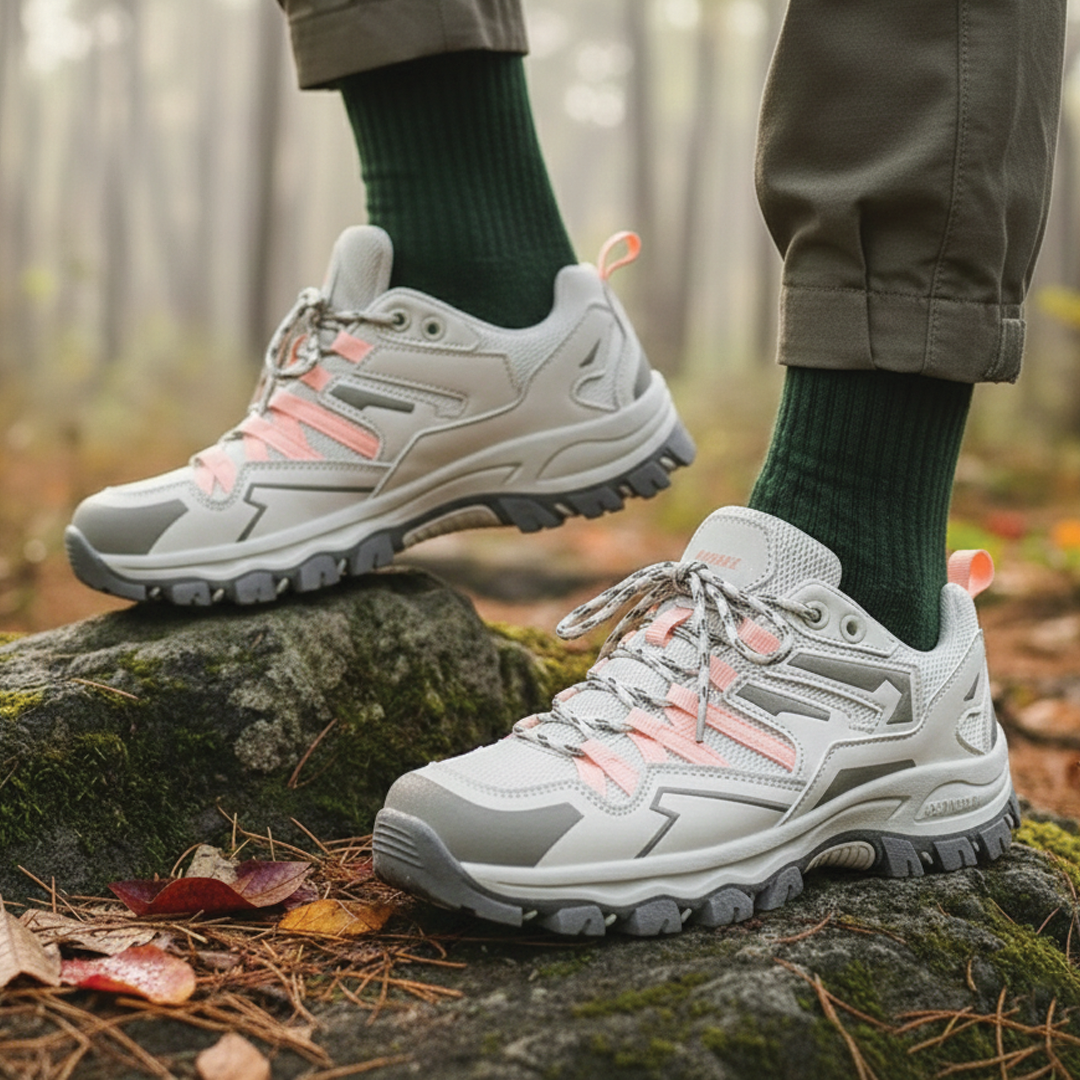 Amelia - Orthopedic Lace-Up Hiking Shoe