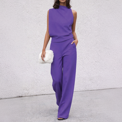 Clara - Elegant Sleeveless Jumpsuit