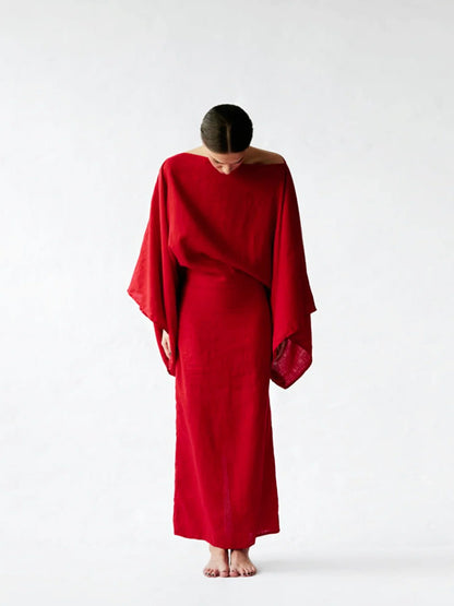Gianna - Kimono Midi Dress
