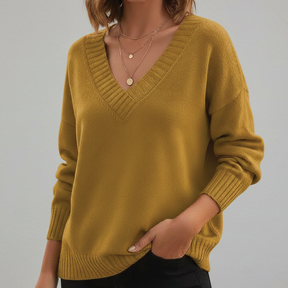 Avery - V-Neck Sweater