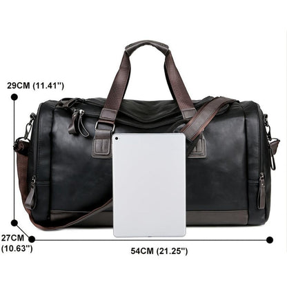 Aiden - Vegan Leather Duffle