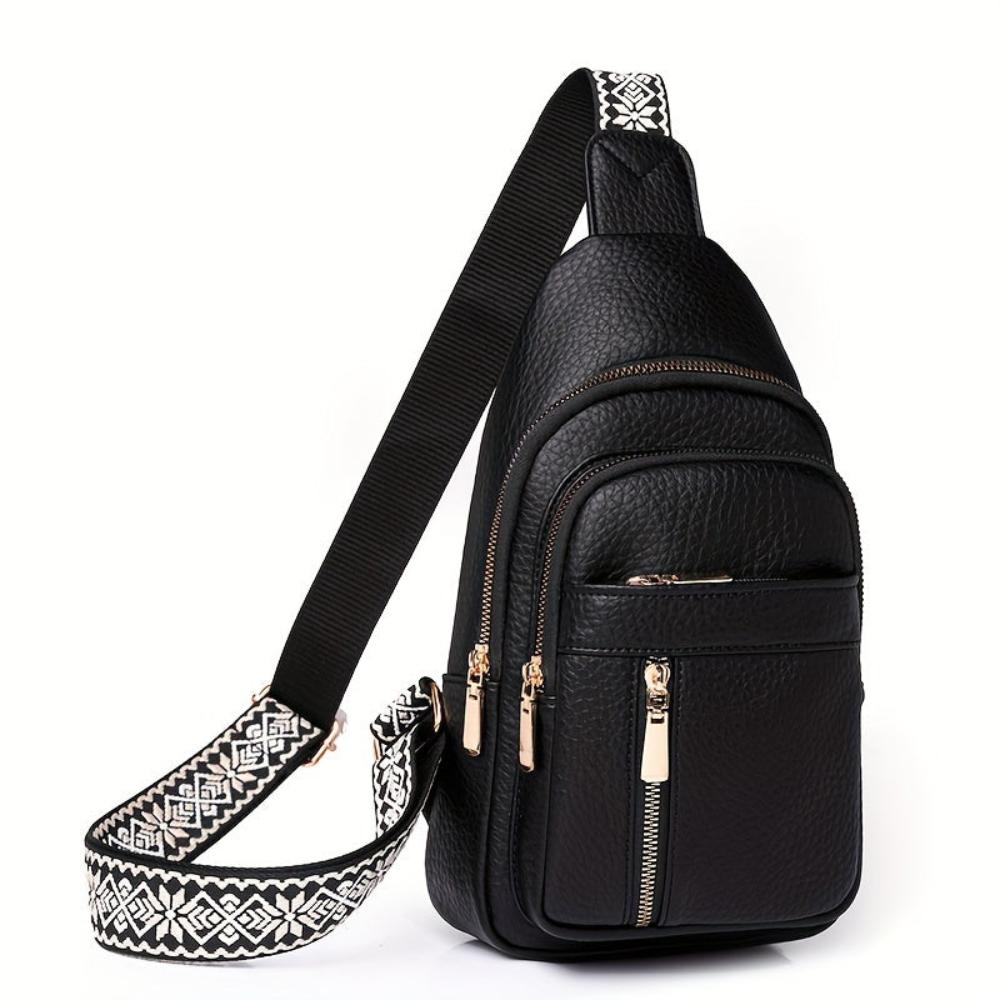 Margaret - Vegan Leather Sling Crossbody Bag
