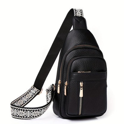 Margaret - Vegan Leather Sling Crossbody Bag