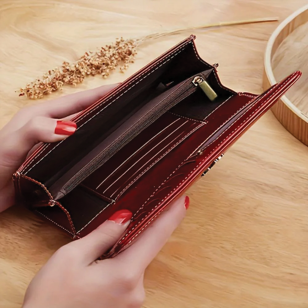 Sandra - Leather Bifold Wallet