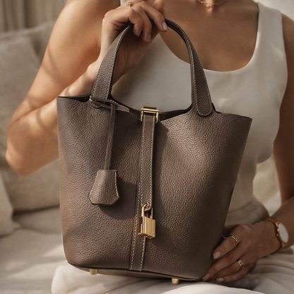 Ann - Leather Tote Bag