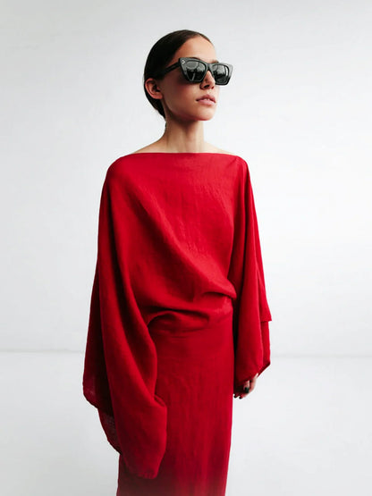 Gianna - Kimono Midi Dress