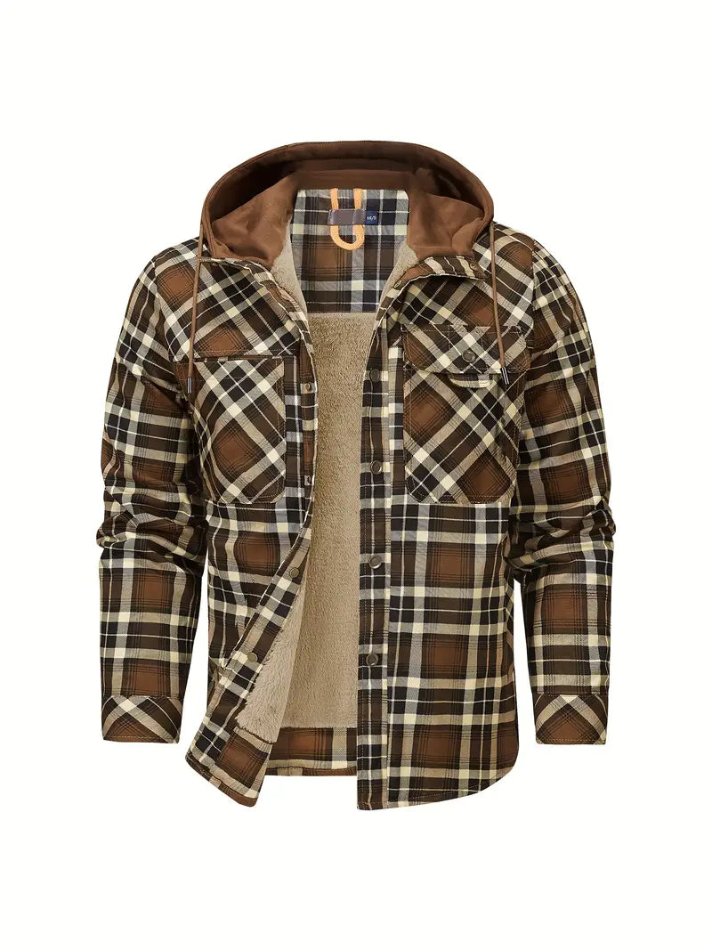 Wyatt - Hooded Checked Jacket VIP