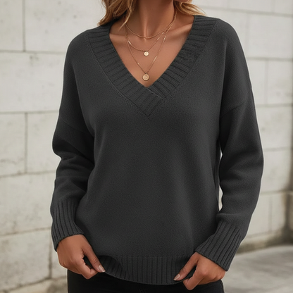 Avery - V-Neck Sweater