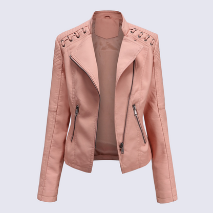 Lena - Women's Faux Leather Jacket