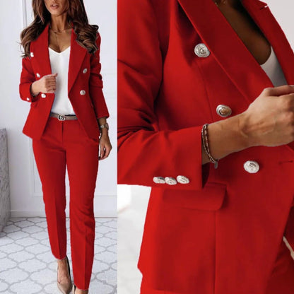 Lily - Double-Breasted Suit Set