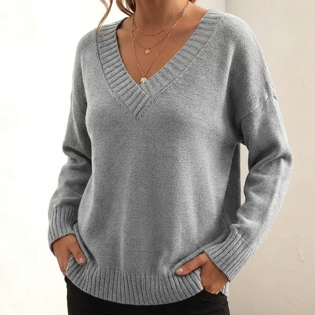 Avery - V-Neck Sweater