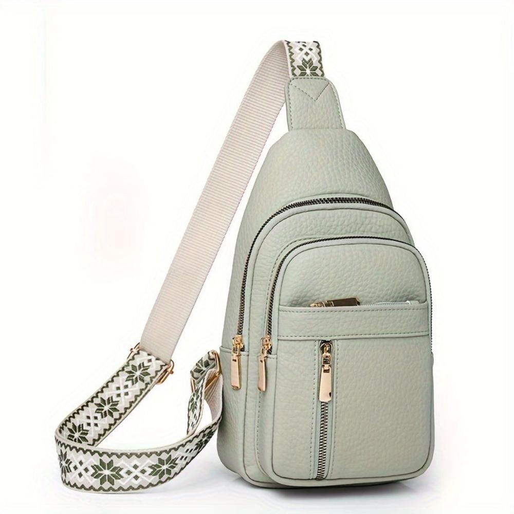 Margaret - Vegan Leather Sling Crossbody Bag