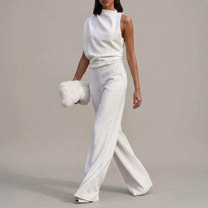 Clara - Elegant Sleeveless Jumpsuit