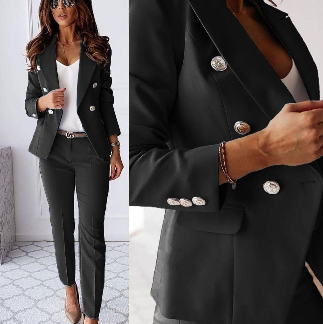 Lily - Double-Breasted Suit Set