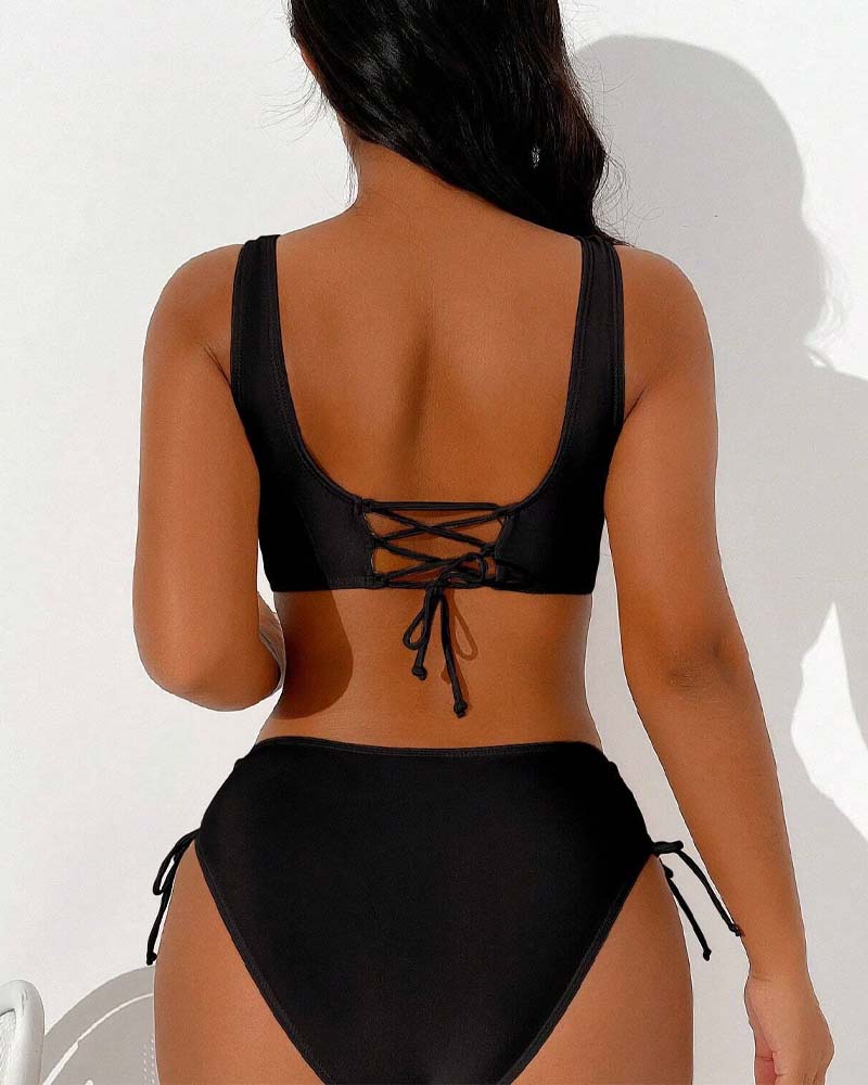 Evelyn - Wrap Bikini Set