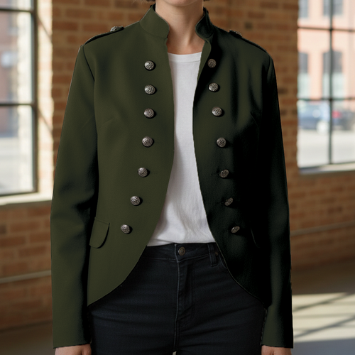 Janice - Military Style Blazer