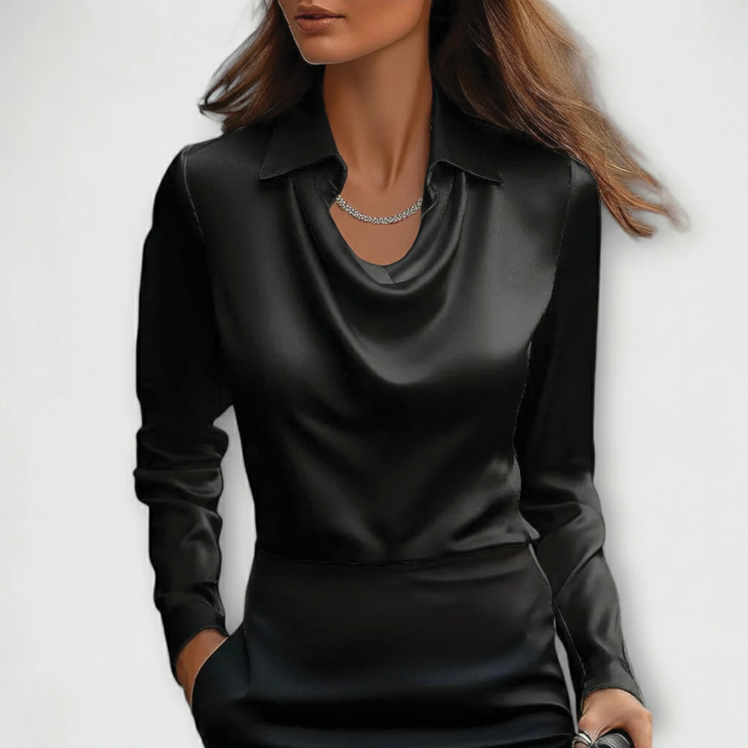 Scarlett - Satin Blouse