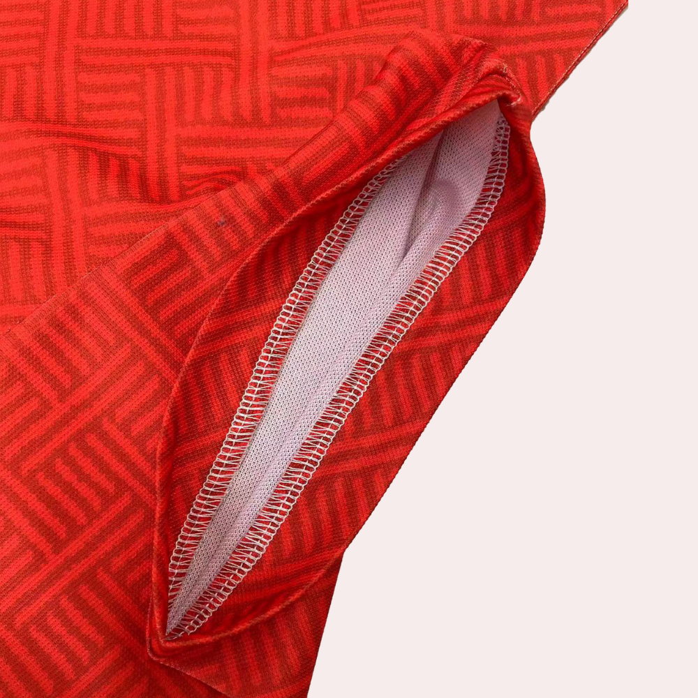 Roman - Zip Polo Shorts Set