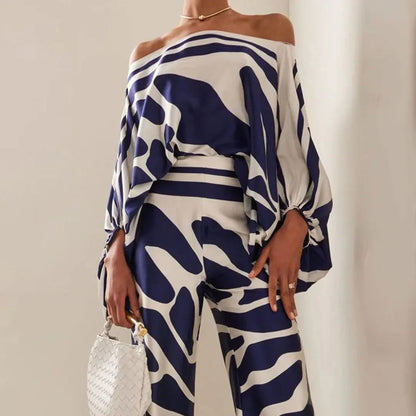 Julie - Satin Two-Piece Set