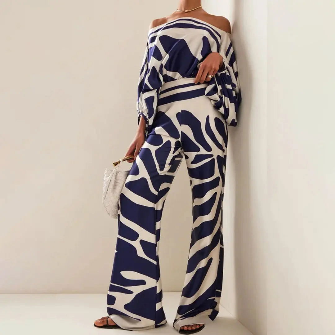 Julie - Satin Two-Piece Set