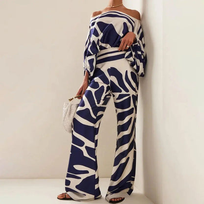 Julie - Satin Two-Piece Set