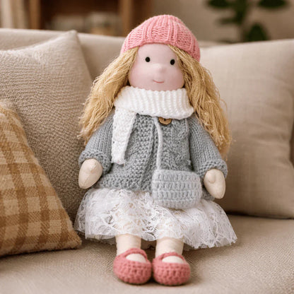 Olivia - Handmade Waldorf Cotton Doll