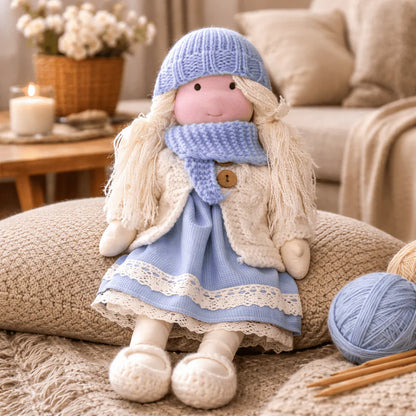 Olivia - Handmade Waldorf Cotton Doll