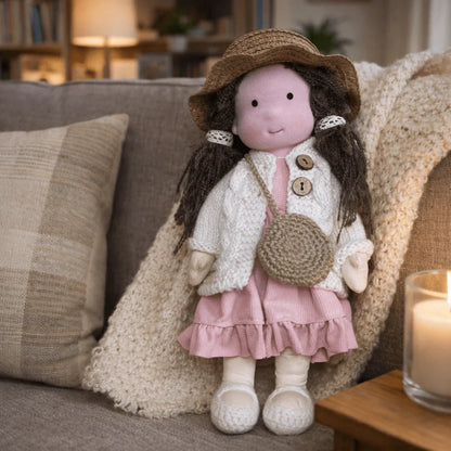 Olivia - Handmade Waldorf Cotton Doll