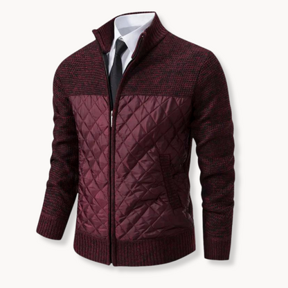 Mateo - Quilted Sweater Jacket