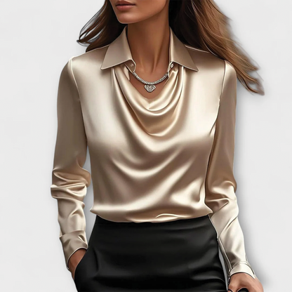Scarlett - Satin Blouse
