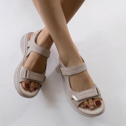 Zara - Platform Velcro Sandals VIP
