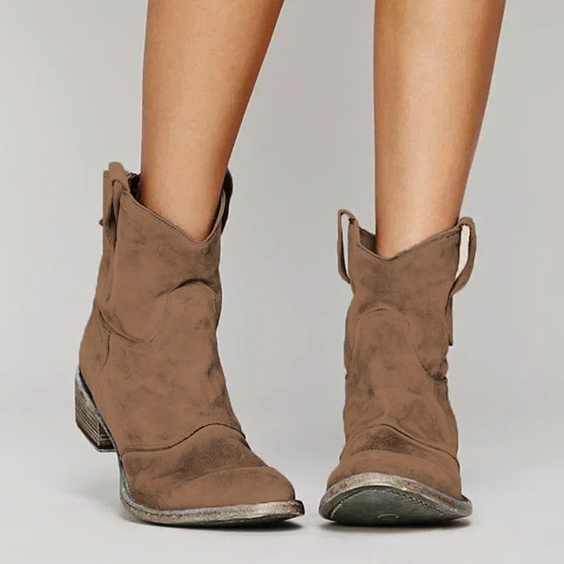 Zoe - Western Ankle Boots VIP