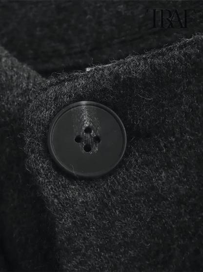 Ariana - Asymmetric Commuter Coat