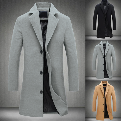 John - Wool Blend Overcoat